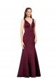 Sexy Formal Satin Bridesmaid Dress / Prom Dress with Side Cutouts Essex