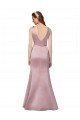 Sexy Formal Satin Bridesmaid Dress / Prom Dress with Side Cutouts Essex