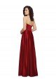 Strapless Satin Bridesmaids Dress with Beaded Pocket and Soft Pleating Essex