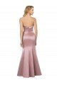 Old Hollywood-Inspired Strapless Formal Satin Bridesmaid Dress / Prom Dress Essex