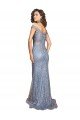 Off the Shoulder Sweetheart Neckline Formal Sequin Bridesmaid Dress / Prom Dress with Thigh High Slit Essex