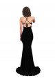 Fishtail Shaped V-Neck Open Back Formal Spandex Bridesmaid Dress / Prom Dress Essex