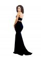 Two Piece High Neck Formal Crepe Bridesmaid Dress / Prom Dress Essex