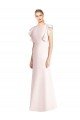 Ruffle Cap Sleeves Open Back Trumpet Bridesmaid Dress / Prom Dress Essex