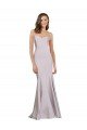 Crepe Mermaid Bridesmaid Dress / Prom Dress with Low Back Essex