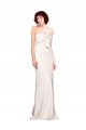 Strapless Crepe Fitted Bridesmaid Dress / Prom Dress with Twist Bow Essex