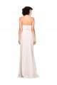 Strapless Crepe Fitted Bridesmaid Dress / Prom Dress with Twist Bow Essex