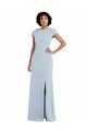 Cap Sleeve Cutout Tie Back Trumpet Bridesmaid Dress Essex