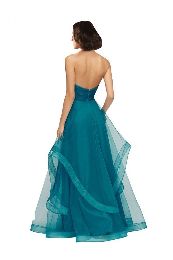 Sweetheart Tulle Bridesmaid Dress with Wide Waistband Essex