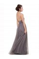 Strapless Tulle Bridesmaid Dress with Waistband Essex