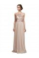 Sweetheart Tulle Bridesmaid Dress with High Neck Illusion Bodice Essex