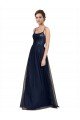 Spaghetti Strap Tulle Bridesmaids Dress with Ballerina Neckline Essex
