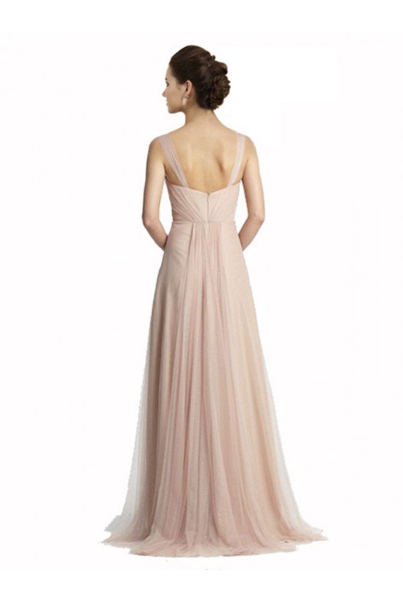 Sweetheart A-Line Tulle Draped Bridesmaid Dress Essex