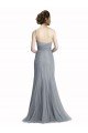 One Shoulder Tulle Fit and Flare Bridesmaid Dress Essex