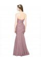 Mermaid Strapless Tulle Bridesmaid Dress with All Over Pleats Essex