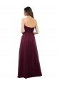 Strapless Tulle A-line bridesmaid dress with pleated top Essex