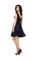 Short Bateau Neck Tulle Cocktail Bridesmaid Dress with Lace Bodice Essex