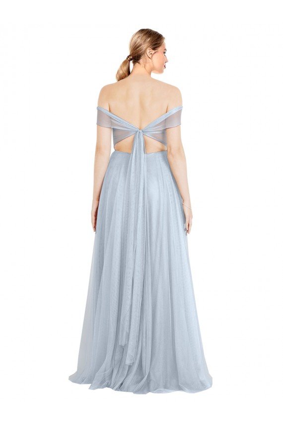Sweetheart Neckline Off the Shoulder Tulle Bridesmaid Dress Essex