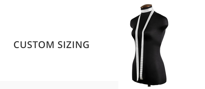 Custom Sizing | Wedding Shop Essex