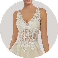 Shop V-Neck Wedding Dresses Essex